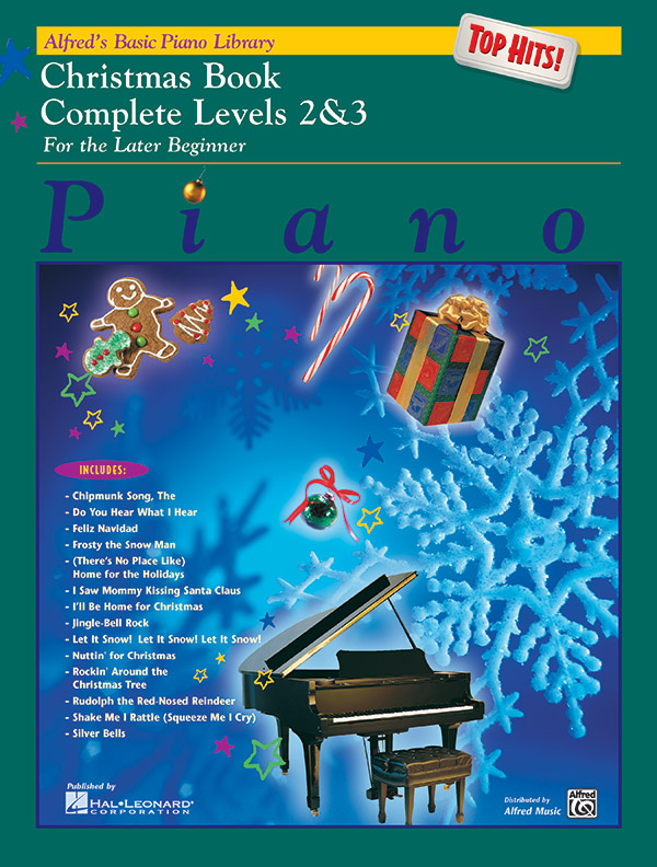 Alfred's Basic Piano Library: Top Hits! Christmas Book Complete 2 & 3